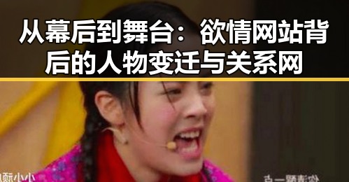 从幕后到舞台：欲情网站背后的人物变迁与关系网